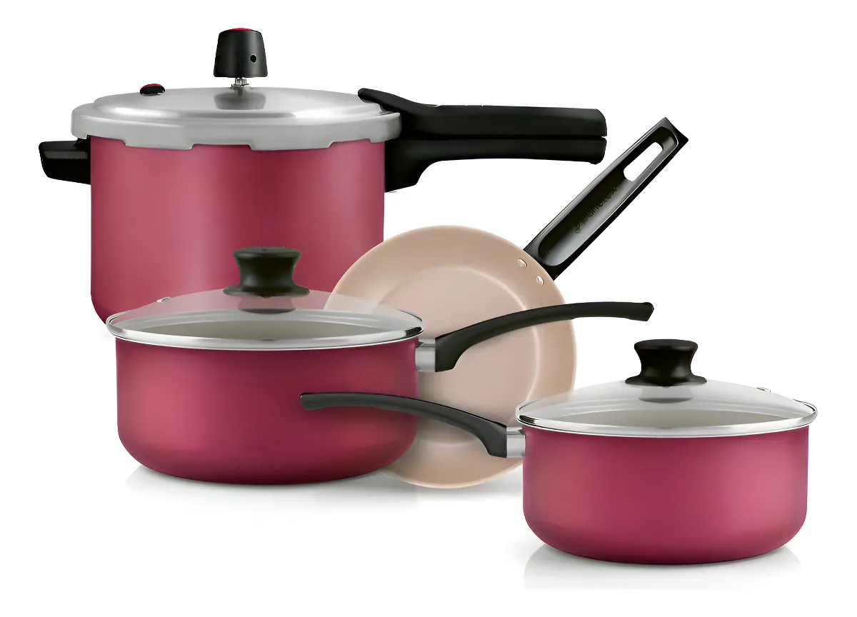 Conjunto De Panelas Alumínio 4 Peças