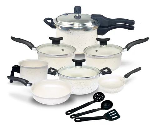 Conjunto Com Panela De Pressão