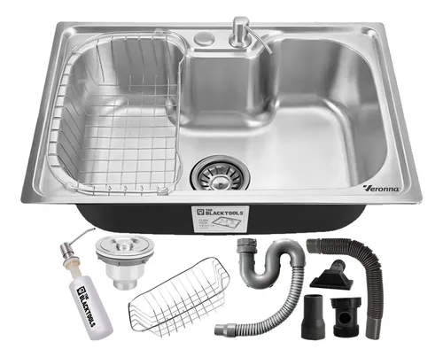 Pia Gourmet Em Aço Inox