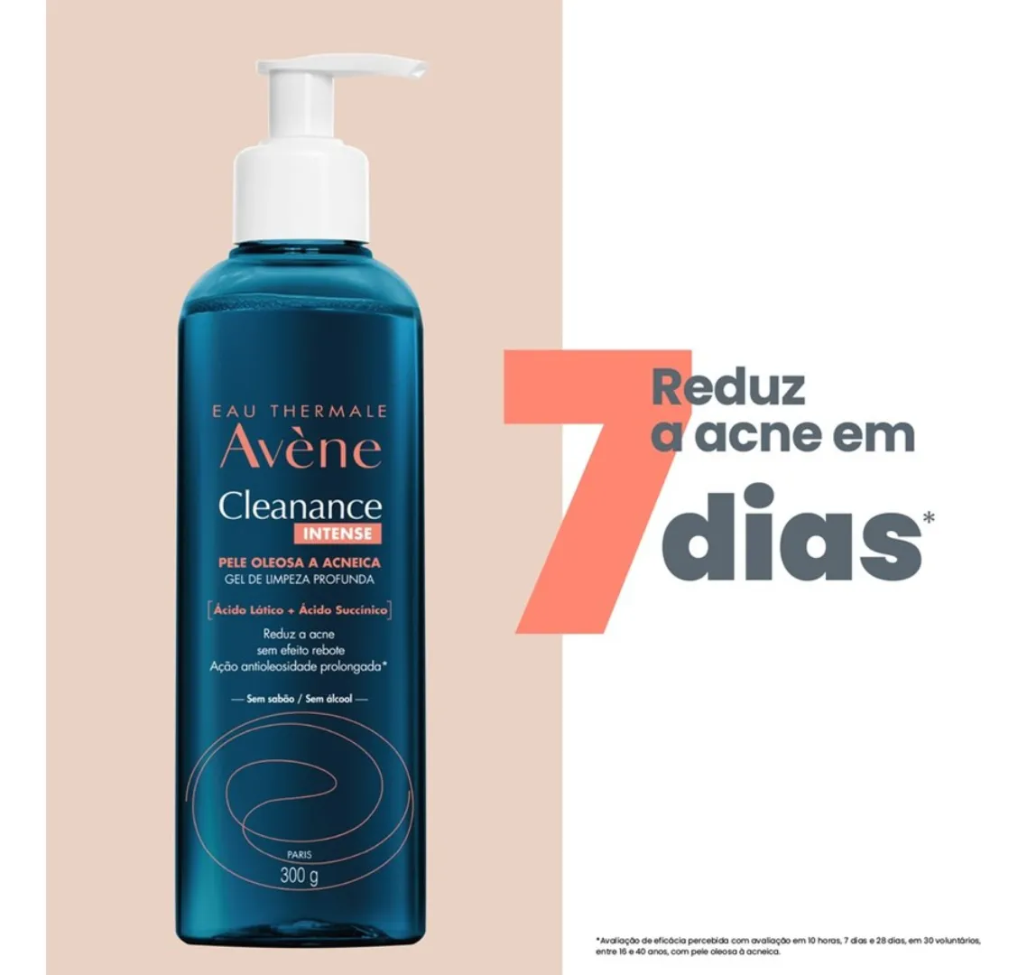 Gel De Limpeza Profunda Avène Cleanance Intense 300g