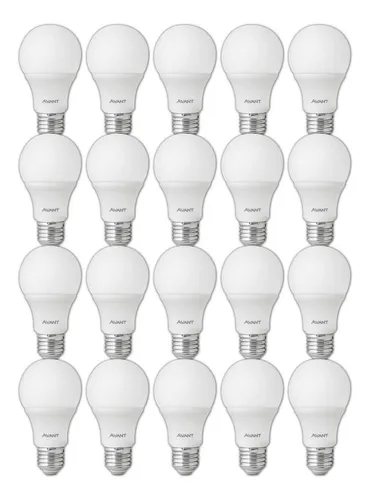 Kit 20 Lâmpada Led 9w
