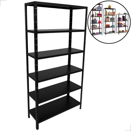 Prateleira Estante Aço Multi Uso 6 Níveis