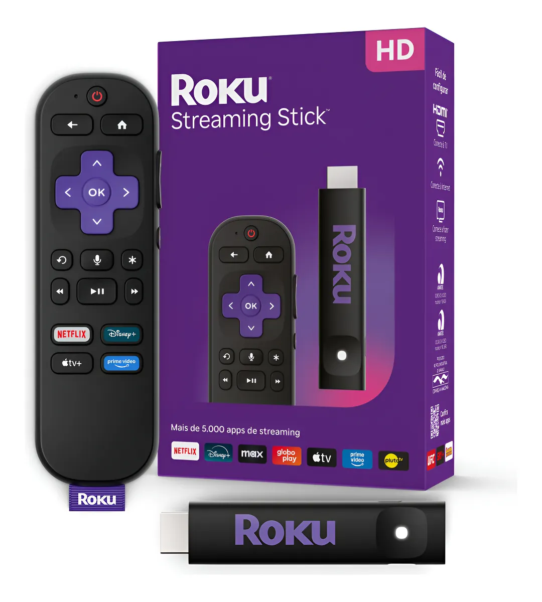 Roku Streaming Stick TVBox Aparelho