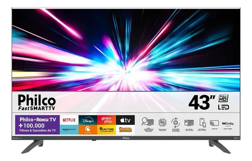 Smart Tv 43 Philco Led Roku
