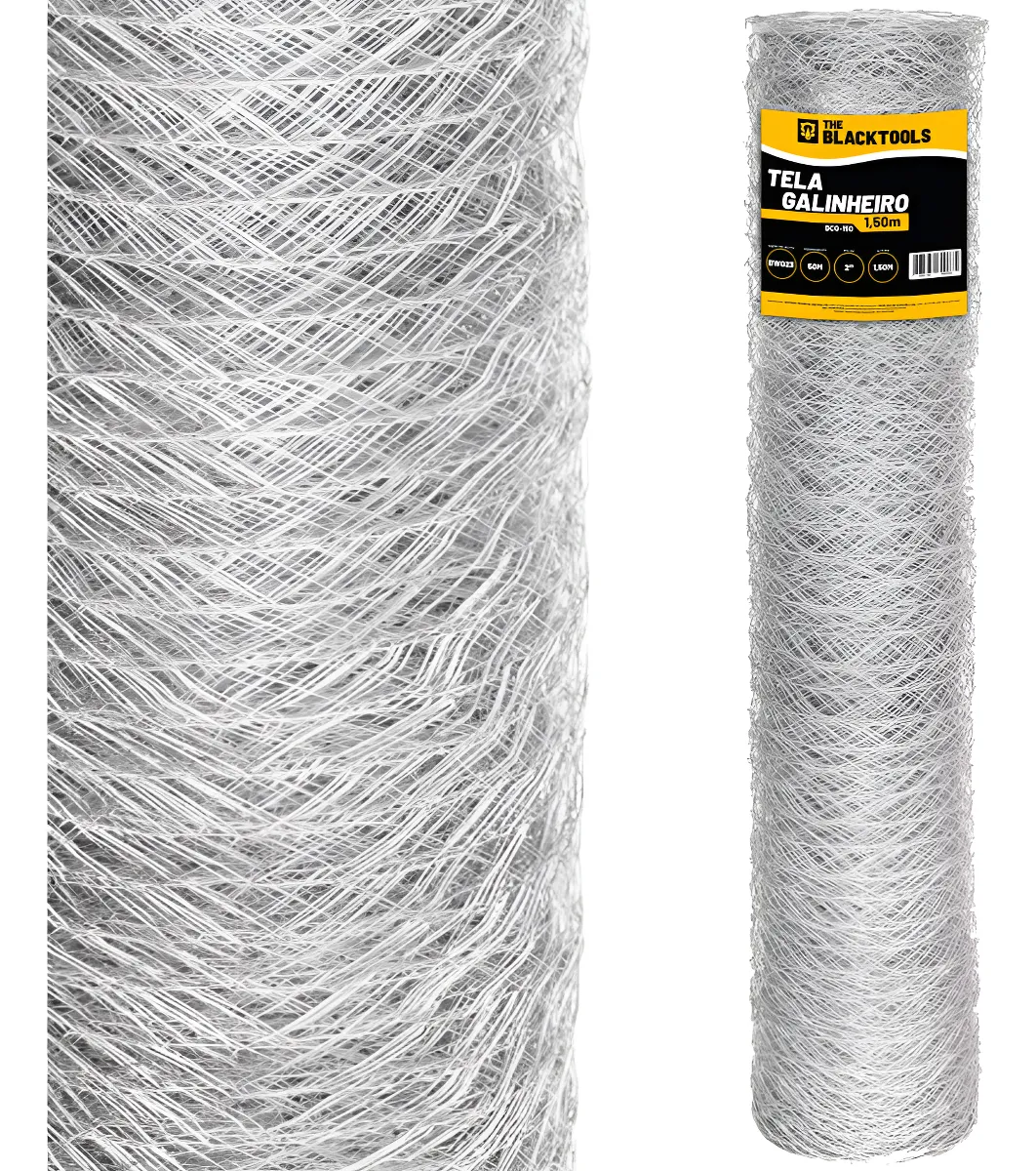 Tela Galvanizada Galinheiro