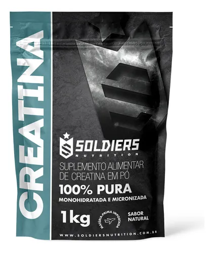 Creatina Monohidratada 1Kg 100% Pura
