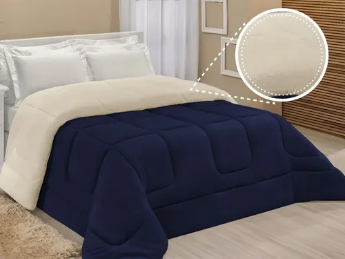 Coberdrom queen azul