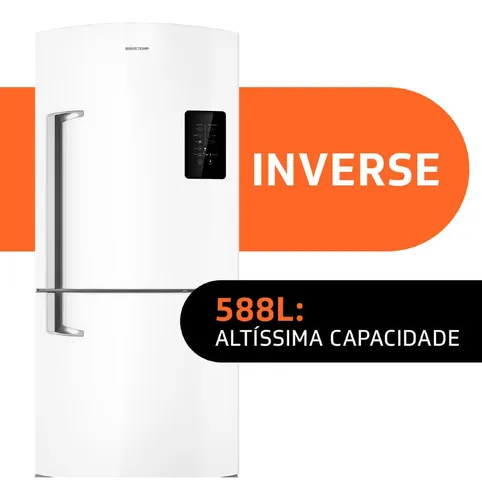 Geladeira Brastemp Frost Free Inverse 588 Litros