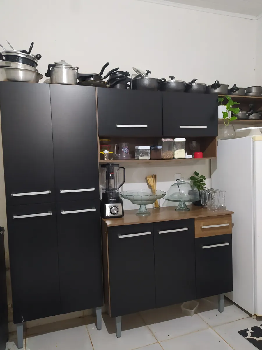 Armário de cozinha modulada completa