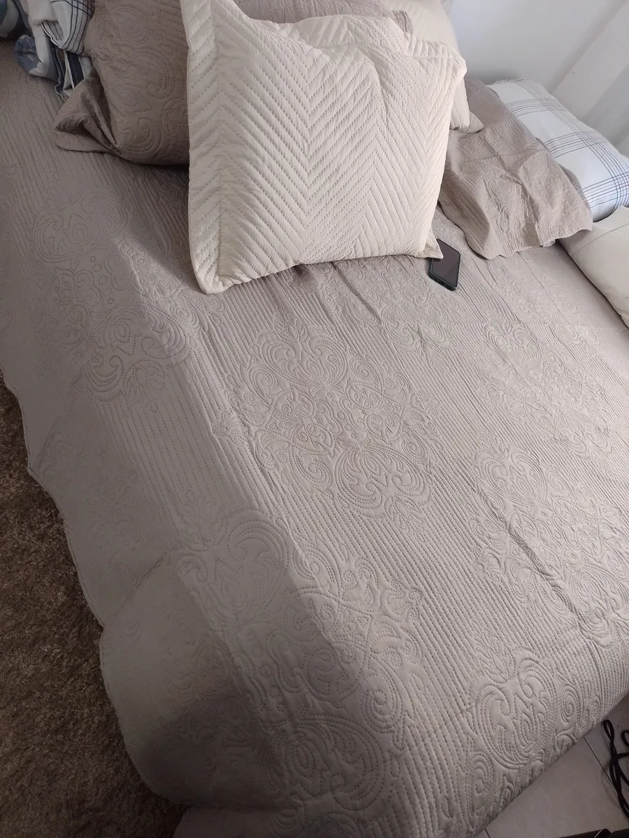 Colcha Matelasse Queen Damask Cores 3pçs