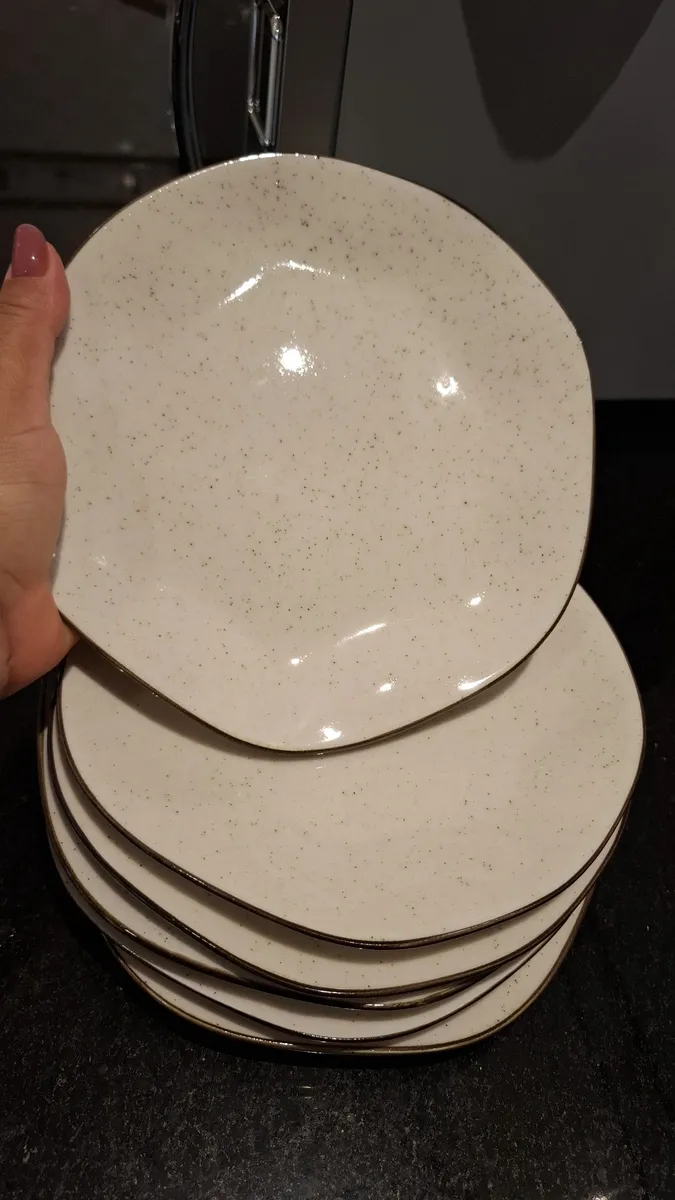 Conjunto De 6 Pratos Sobremesa