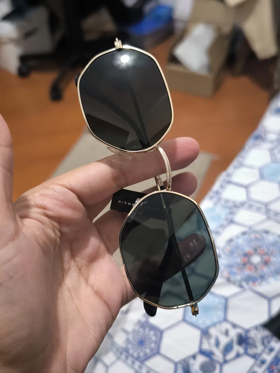 Óculos De Sol Union Black Gold Saint Germain