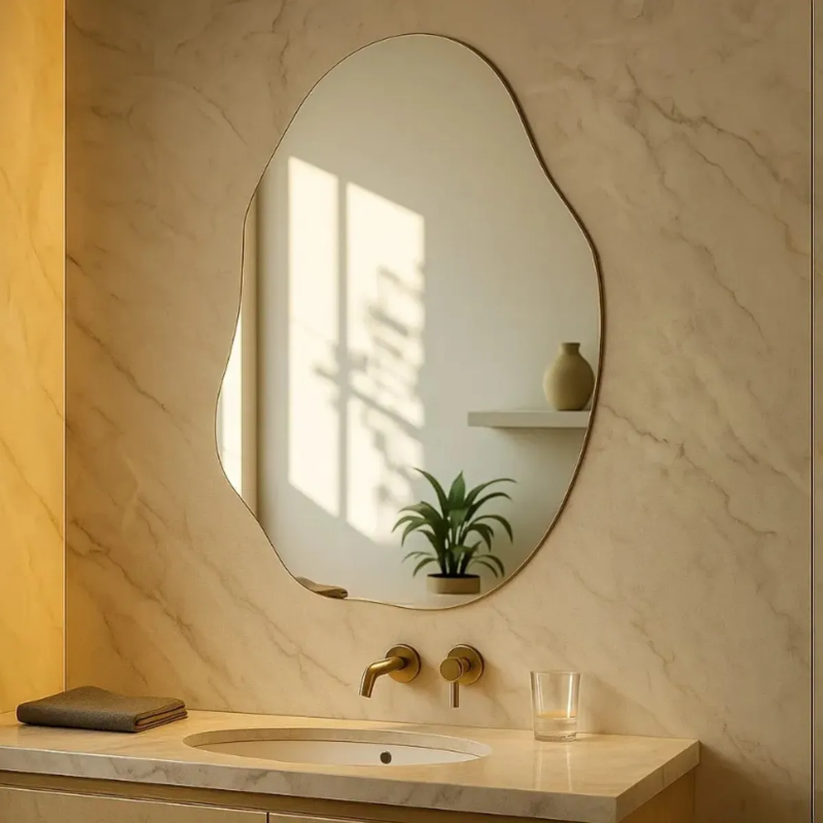 Espelho Lopazzi Orgânico 70 E 90 Polido