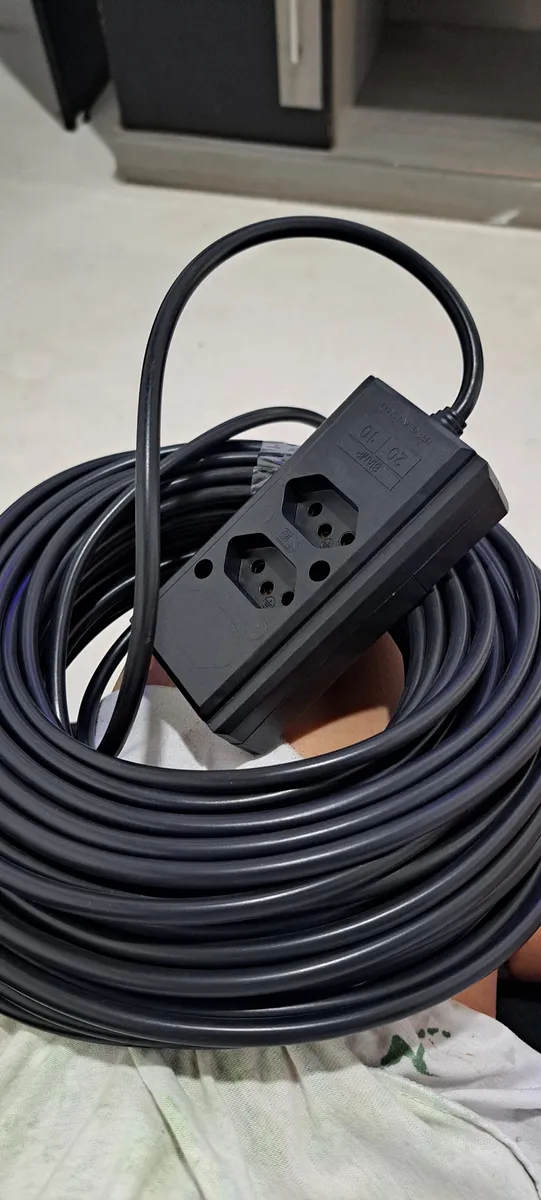 Extensão Elétrica 30 Metros Reforçada 10/20a