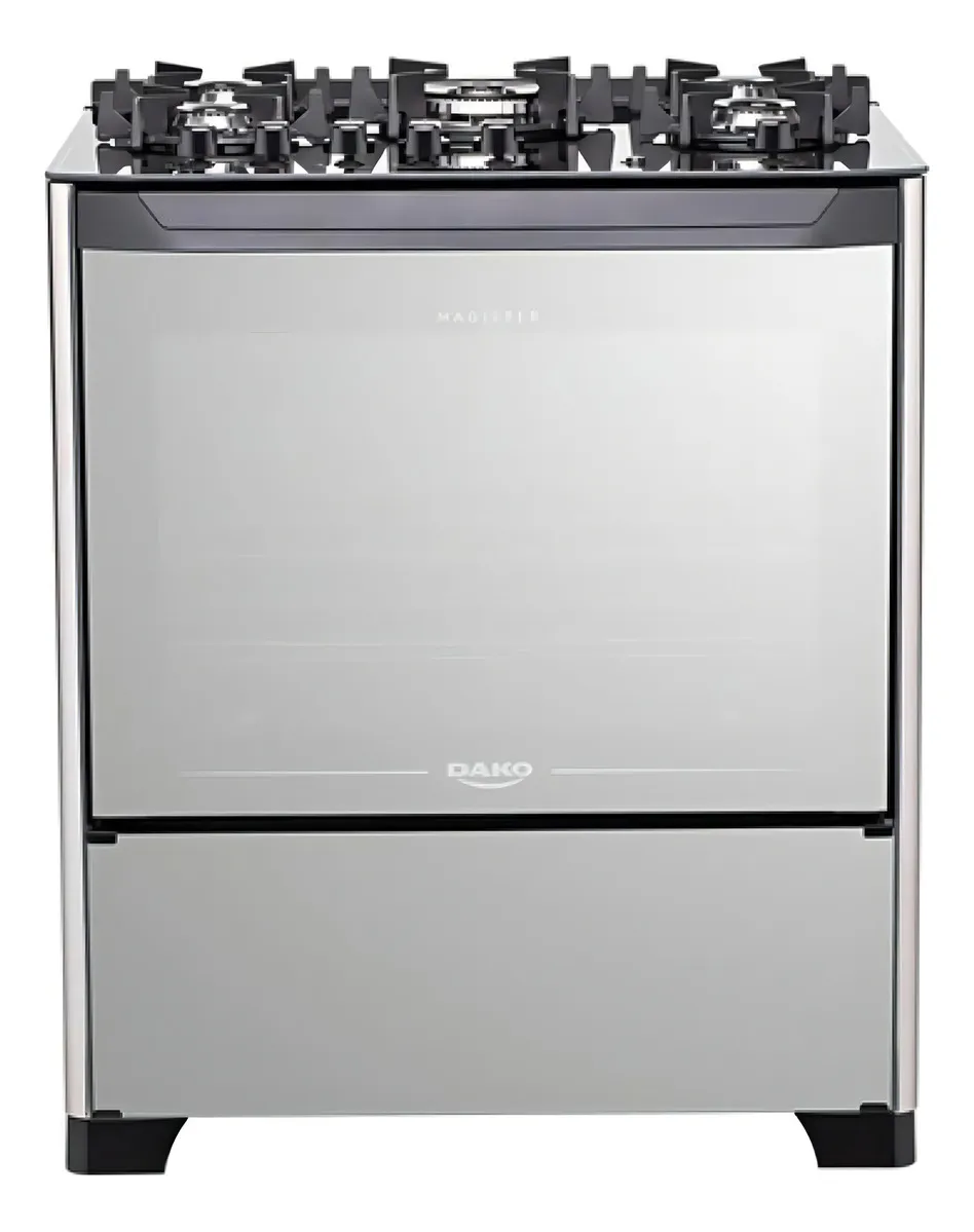 Fogão 5 Bocas Dako Magister Style Preto