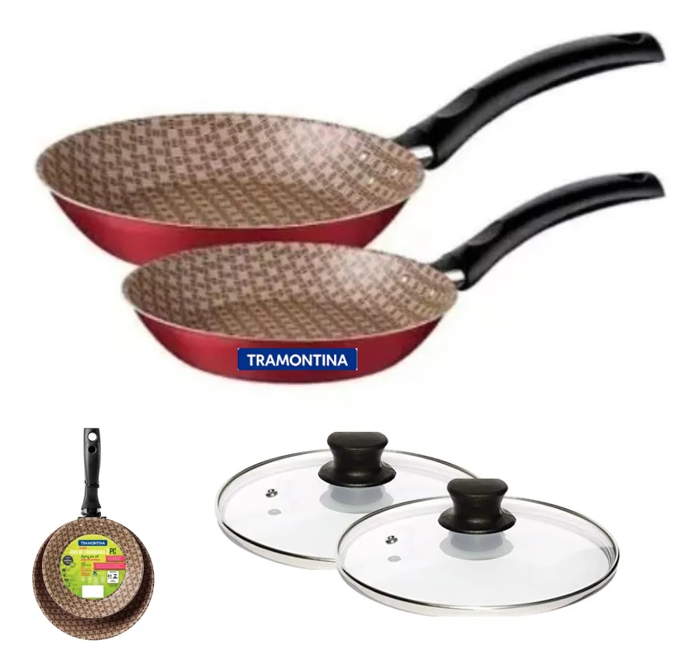 Frigideira Tramontina Turim com tampa