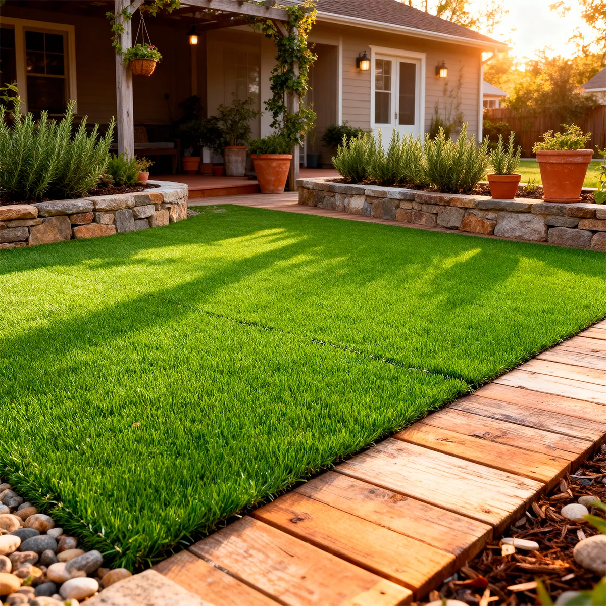 Grama Sintética 10mm (25m²)