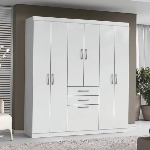 Guarda Roupas Casal 7 Portas