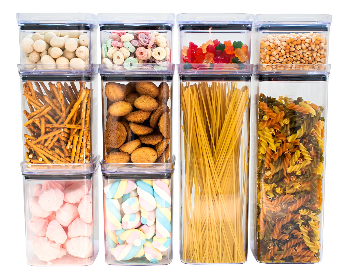 Kit 10 Porta Mantimentos Hermeticos