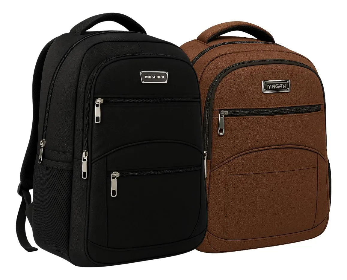 Kit 2 Mochila Masculina Impermeável