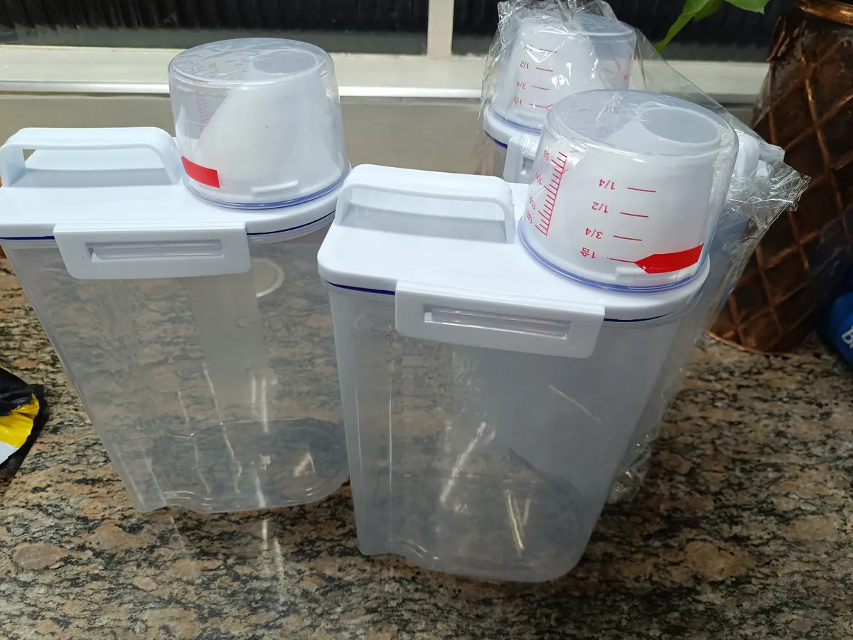 Kit 4 Potes Herméticos 2l Copo