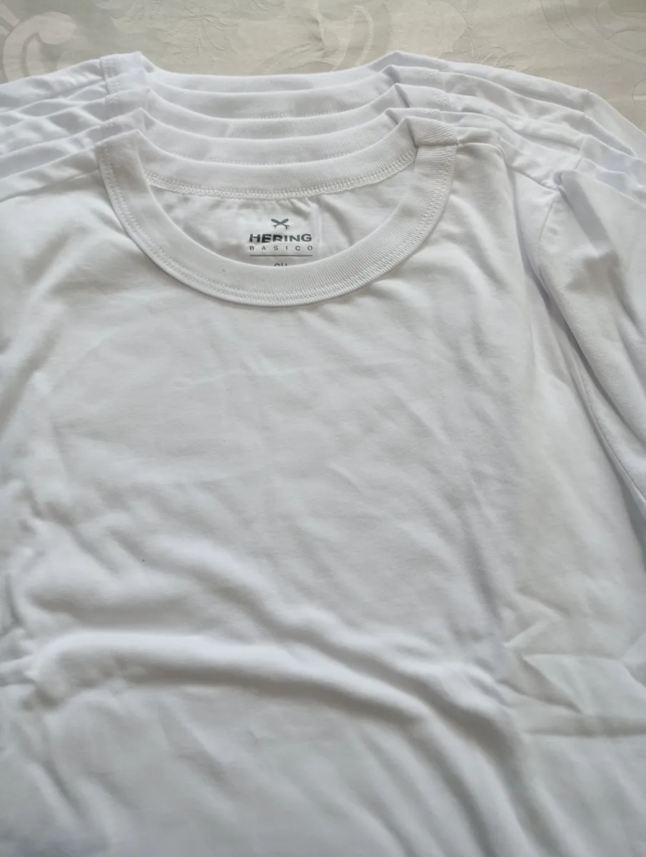 Kit 5 Camisetas Feminina Hering