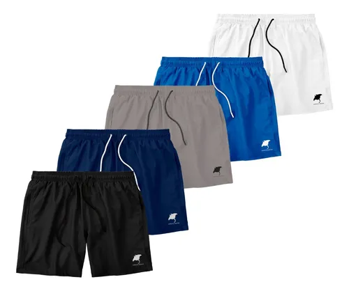 Kit 5 Shorts Praia Masculino