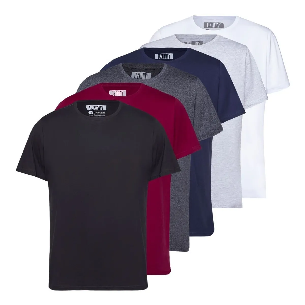 Kit 6 Camisetas Masculinas