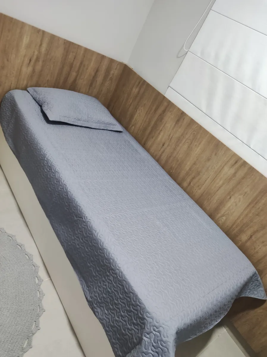 Kit Colcha Cama Box Veneza Solteiro