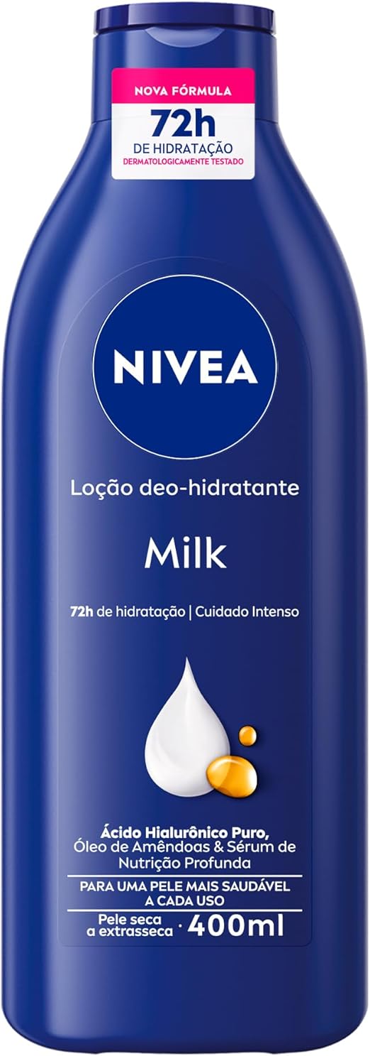 NIVEA Loção Deo-Hidratante Milk 400ml