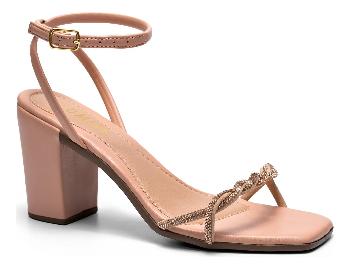 Sandália Feminina Salto Alto