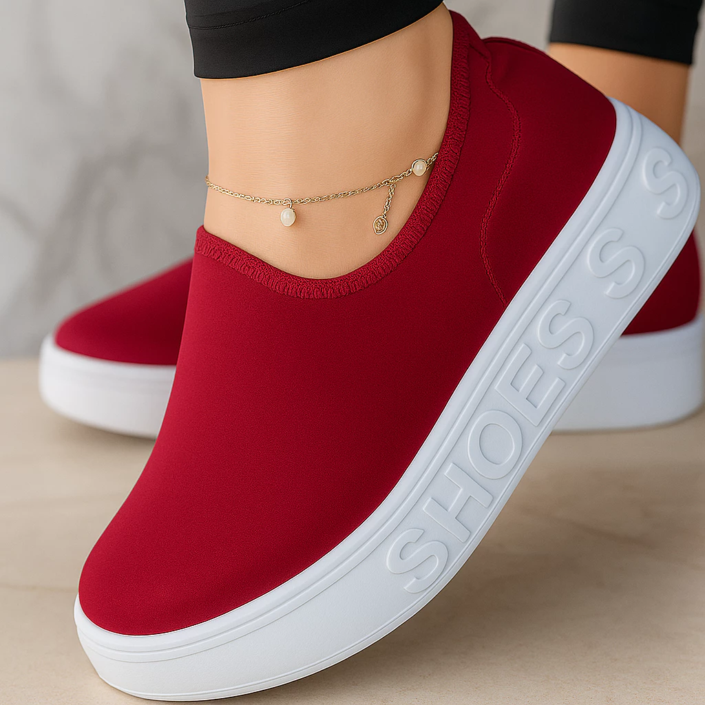 Tenis Shoes Feminino Meia Slip -On