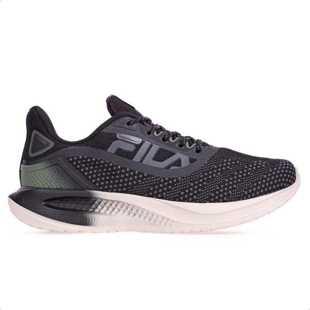 Tênis Fila Efecto Masculino – Preto+verde