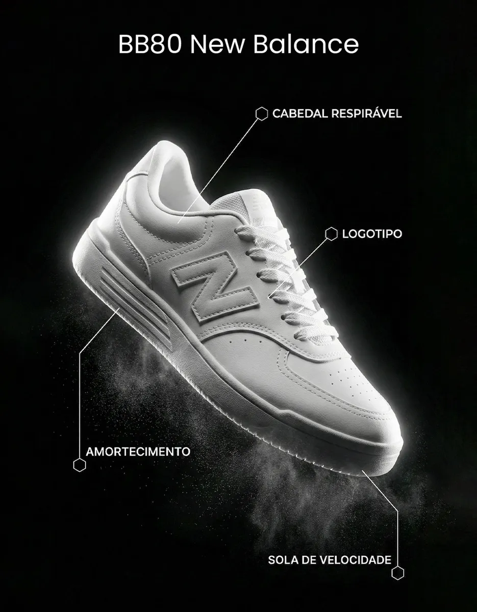 Tênis New Balance Original Bb80