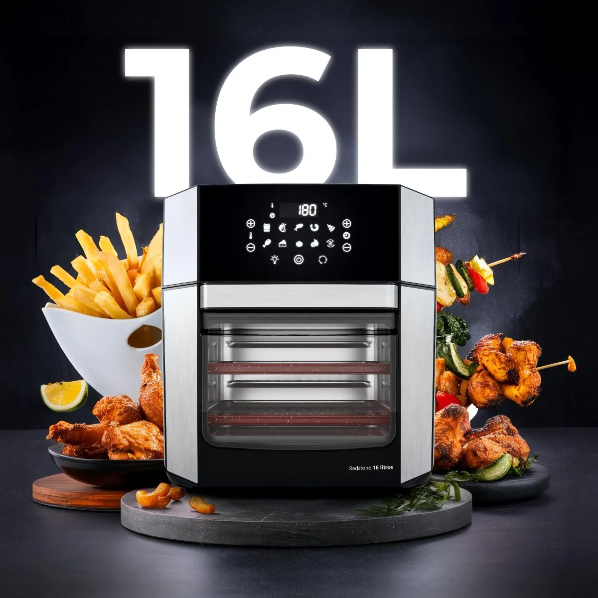 Air Fryer Oven Britânia 16l 4 Em 1