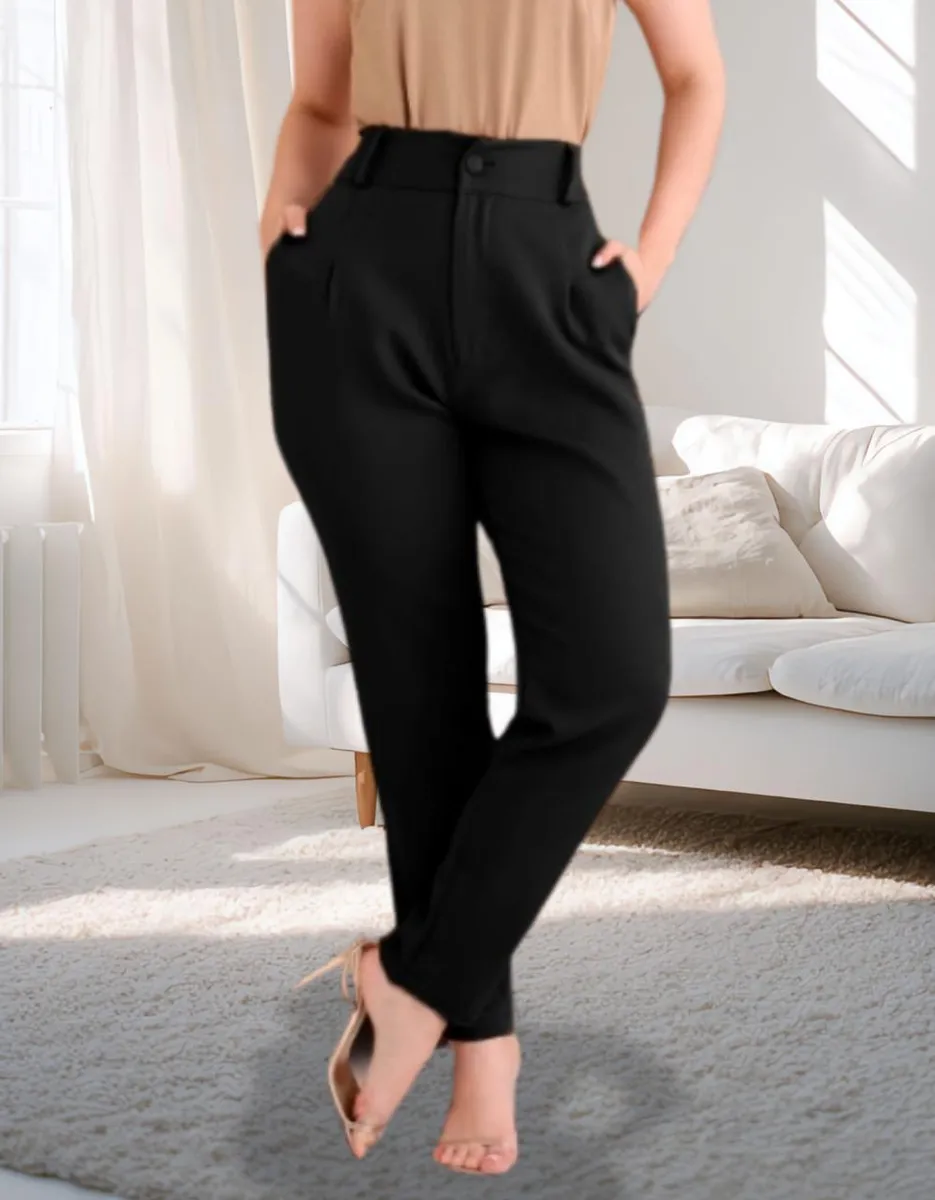 Calça Feminina De Alfaiataria Para Trabalhar