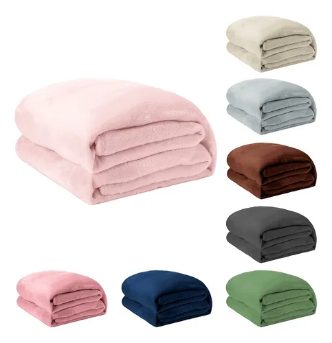 Coberta Manta Soft Solteiro Microfibra Anti-alérgica Novo