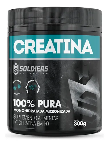 Creatina Monohidratada Pote 300g