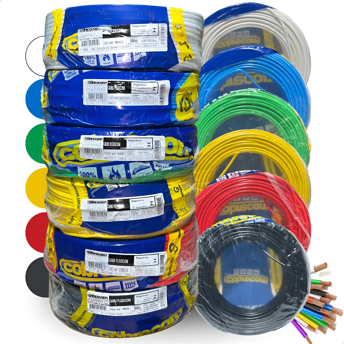 Fio Cabo Flexível 4,0mm 100m