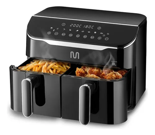 Fritadeira Elétrica Sem Oleo Air Fryer 8L