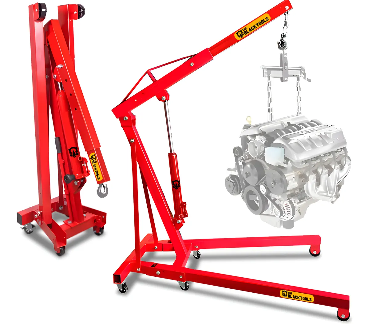 Guincho Hidráulico Dobrável 1 Ton