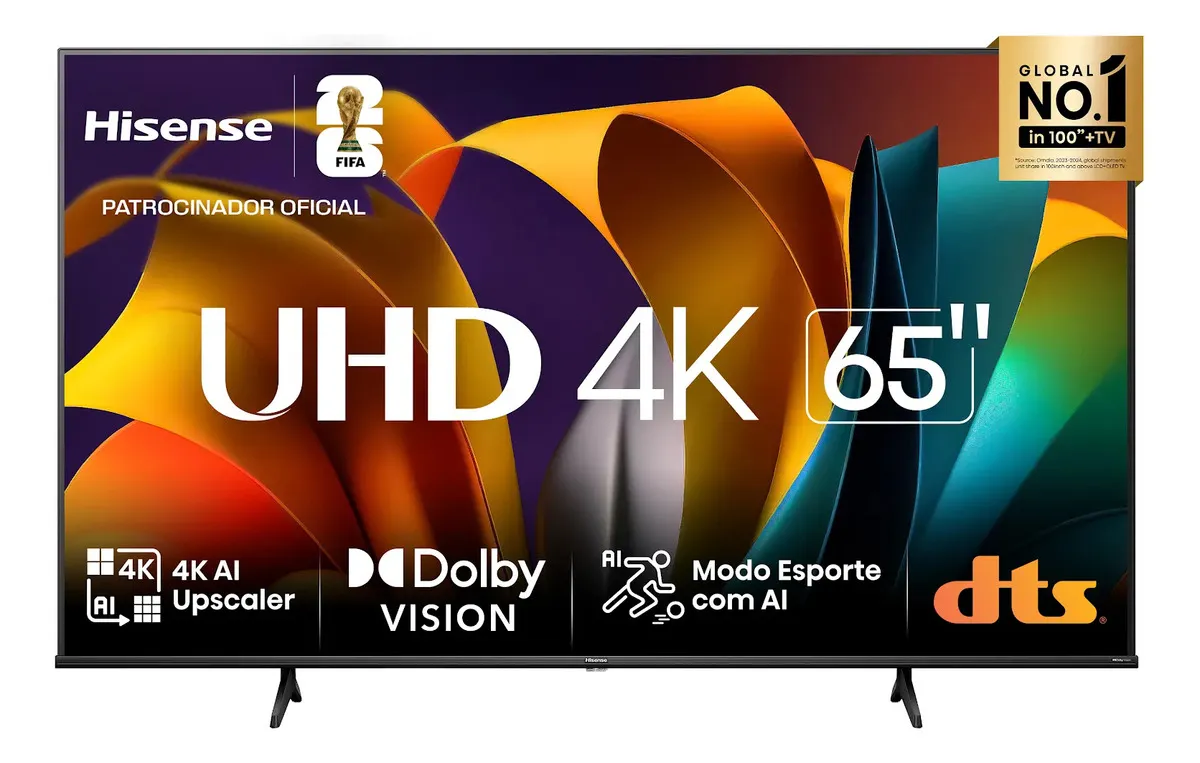 Hisense Smart TV UHD 4K DLED 65″