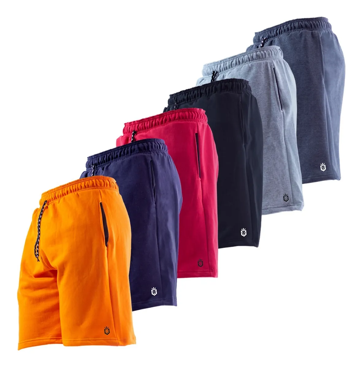 Kit 6 Bermuda Shorts De Moletom