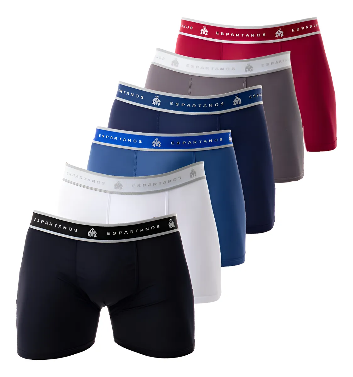 Kit Com 10 Cuecas Boxer Masculina