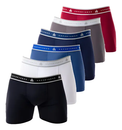 Kit Com 10 Cuecas Boxer