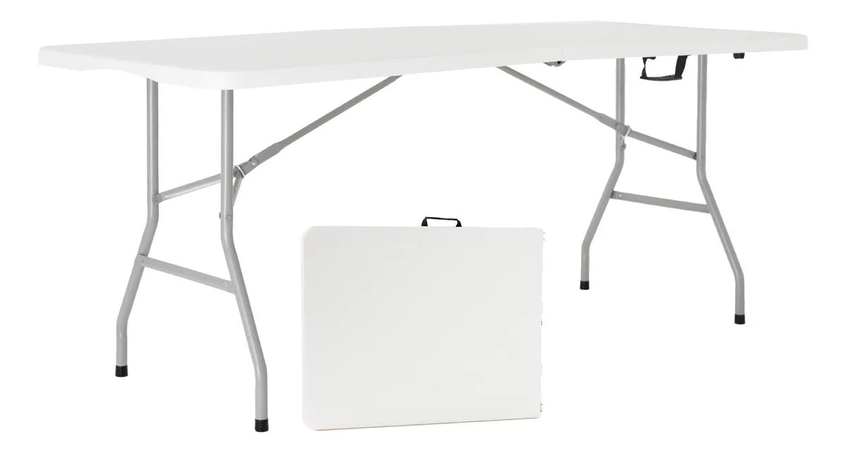 Mesa Dobrável Portátil Garden Life 1,80m