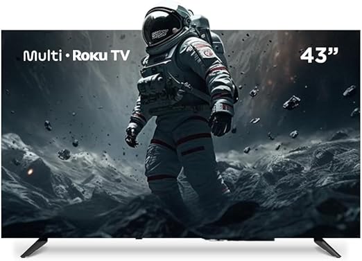Multi Roku TV 43″ Smart DLED