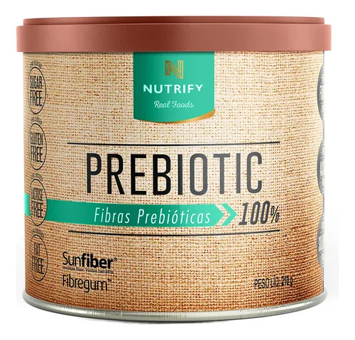 Nutrify Prebiotic 210g – Fibras Prebióticas – Neutro