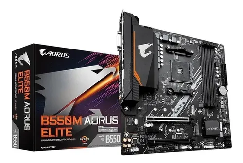 Placa Mae Gigabyte B550m Aorus Elite