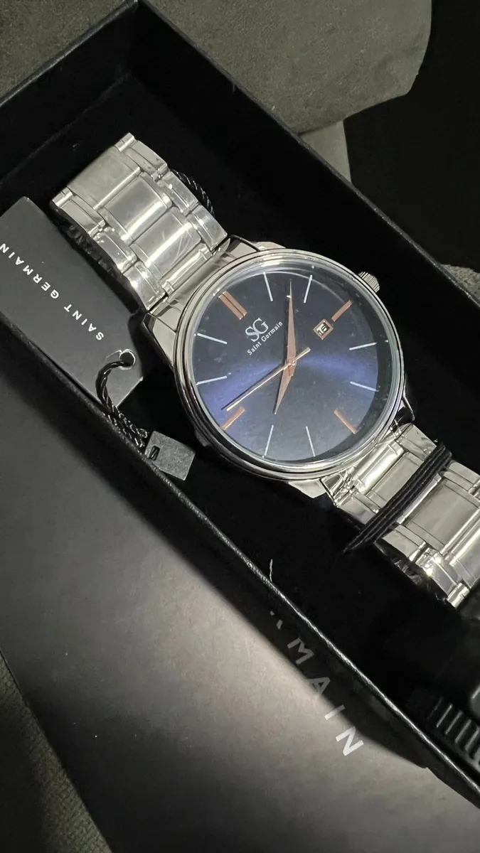 Relógio Masculino Clássico Pulseira Prata Correia